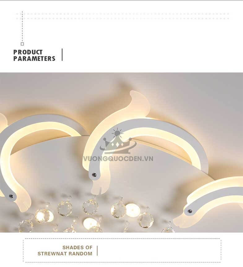 Đèn ốp trần LED hiện đại PJ435-12